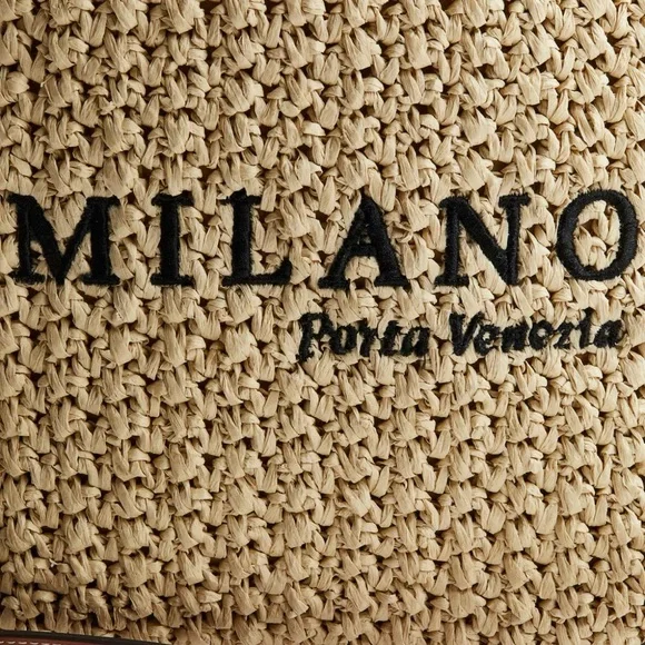 H&M Beige Woven Crossbody Bag - Picture 3 of 3